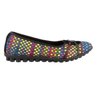 Bernie Mev Rainbow Catwalk Woven Comfort Shoes